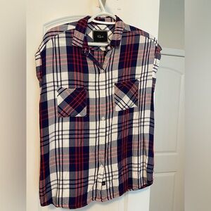 Rails women’s plaid short sleeve top size XS